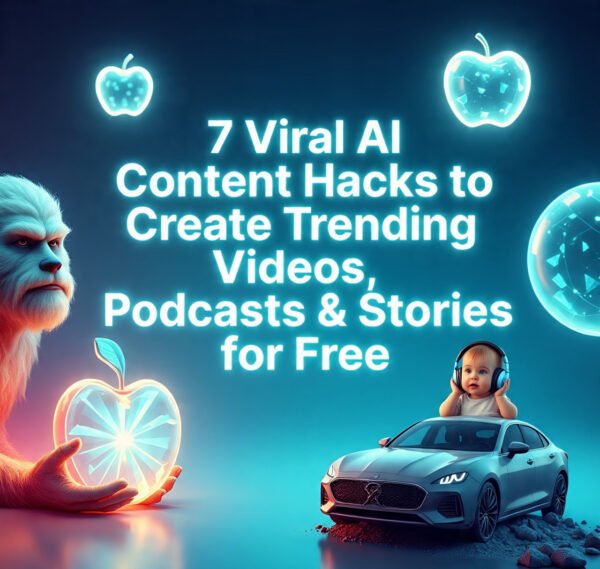 7 Viral AI Content Hacks to Create Trending Videos, Podcasts & Stories for Free