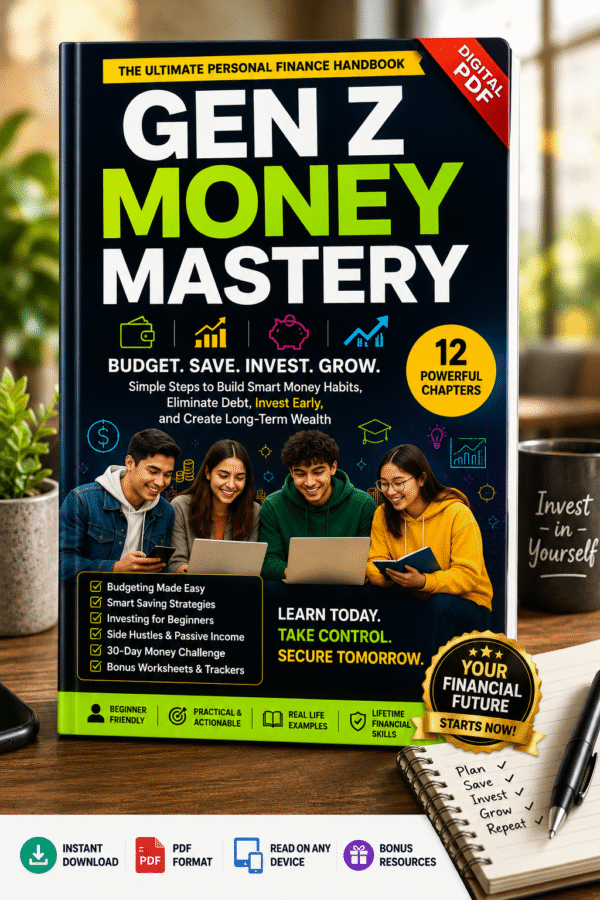 Gen Z Money Blueprint – Build Wealth Before 30 (PDF Guide)
